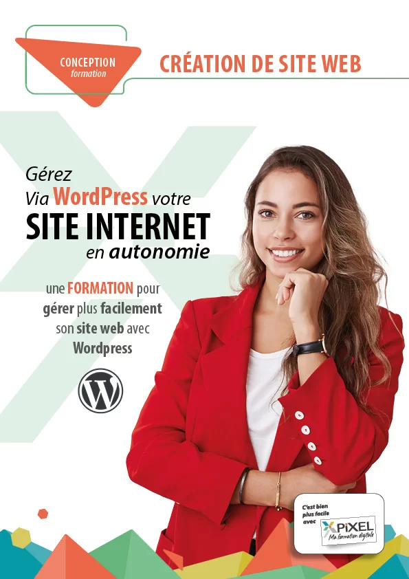 Gérez Via WordPress votre SITE INTERNET en autonomie une FORMATION pour gérer plus facilement son site web avec Wordpress