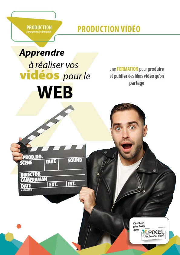 Apprendre à réaliser vos vidéos pour le WEB une FORMATION pour produire et publier des films vidéo qu'on partage
